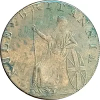 Token - 1/2 Penny Warwickshire - Stratford