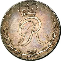 1/2 Ackey - George III