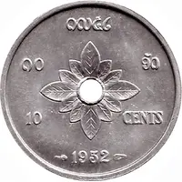 10 Cents - Sisavang Vong
