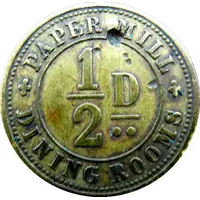 Paper Mill Dining Room Token