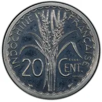 20 Cents Piedfort Pattern