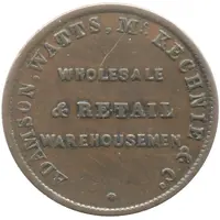 1/2 Penny - Adamson, Watts, McKechnie & Co. Melbourne: Victoria