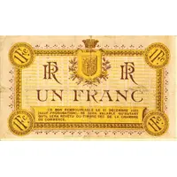 1 Franc - Chambre de Commerce de Narbonne 11