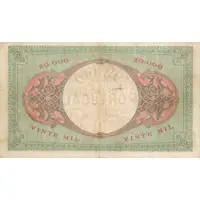 20 000 Reis 20 Mil Reis