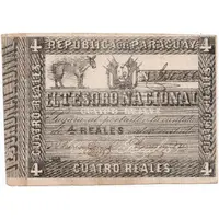 4 Reales Tesoro Nacional