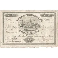 20 Dollars Mauritius Commercial Bank