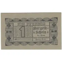 1 Pfennig Tietze and Seidensticker