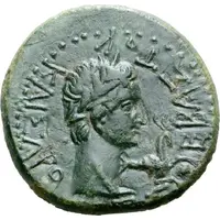 Æ24 - Rhoemetalkes I ΚΑΙΣΑΡΟΣ ΣΕΒΑΣΤΟΥ, uncertain mint