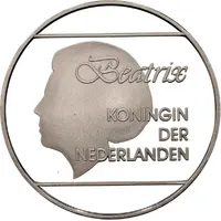 25 Florin - Beatrix Status Aparte
