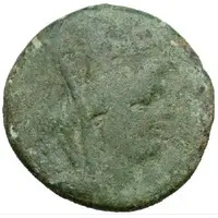 Dichalkos Astarte on prow of galley