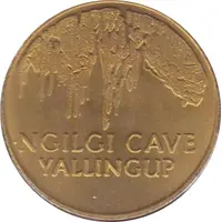 Medal - WA - Ngilgi Cave Yallingup Tourist Souvenir