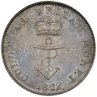 1/8 Dollar - George IV