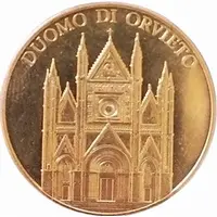 Monete Souvenir - Souvenir Coins Duomo di Orvieto