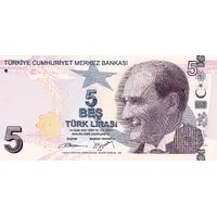 5 Lira Purple