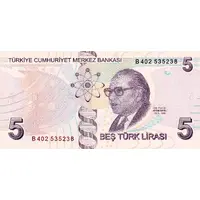 5 Lira Purple