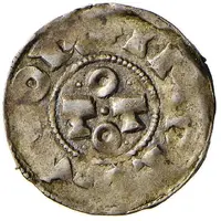 Denier - Otto II as emperor, Pavia mint