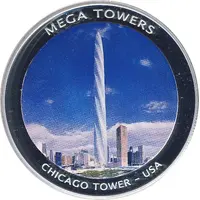 Medal - Mega Towers Chicago Tower, USA