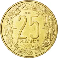 25 Francs Pattern