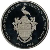 10 Dollars University of the West Indies