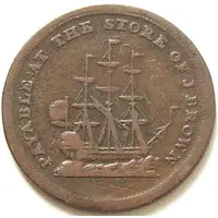 1/2 Penny - John Brown, Halifax