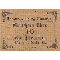 10 Pfennig Rabattvereinigung