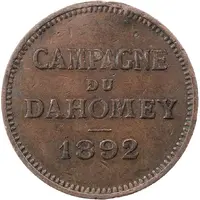 Medal - Dahomey campaign