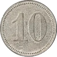10 Heller Wert-Marke