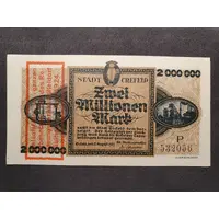 2 000 000 Mark with overprint