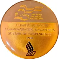 25th Anniversary of Independence - Singapore Airlines