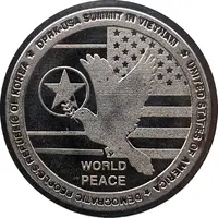 Medal - DPRK-USA Hanoi Summit Vietnam