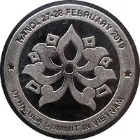 Medal - DPRK-USA Hanoi Summit Vietnam