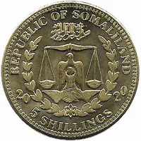 5 Shillings Ara Rubrogenys