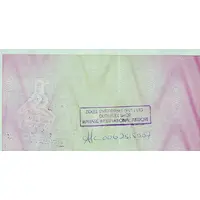 5000 Dollars Travellers Cheque