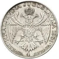 4 Dukata - Aleksandar I Pattern