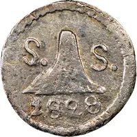 1/4 Real Provisional coinage