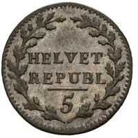 1/2 Batzen / 5 Rappen