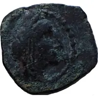 Æ14 - Aretas IV and Phasaelis