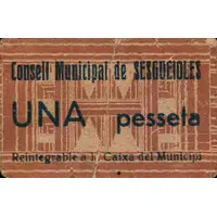 1 Peseta Sesgueioles