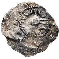 Denier - Albert II Bust left