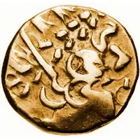 Stater bust facing right, small module