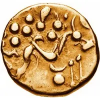 Stater bust facing right, small module