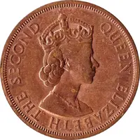 2 Cents - Elizabeth II 1st portrait