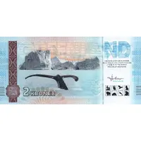 2 Kroner - Greenland Arctic hare