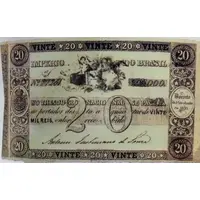 20 Mil Réis Thesouro Nacional, 1st print