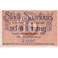 10 Pfennig Saarlouis