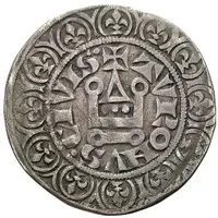 1 Turnose 'Groschen Tournois' - William II