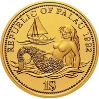 1 Dollar Year of Marine Life Protection - Gold Essai