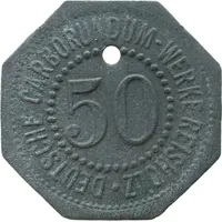 50 Pfennigs - Reisholz Deutsche Carborundum Werke