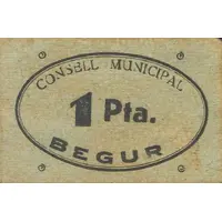 1 Peseta Begur