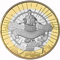 World Money Fair 2025 Swissmint, bimetallic